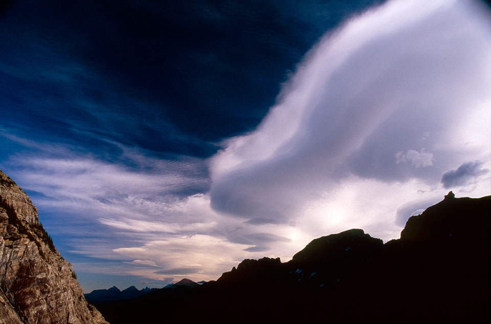 Clouds over Garden Wall