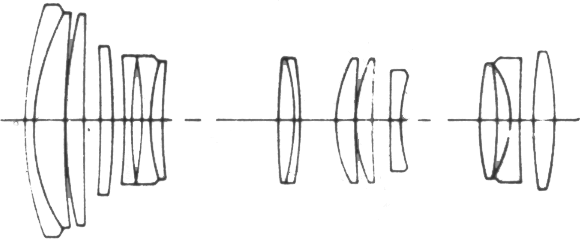 Konica Hexanon AR 70-150mm f/4 Diagram