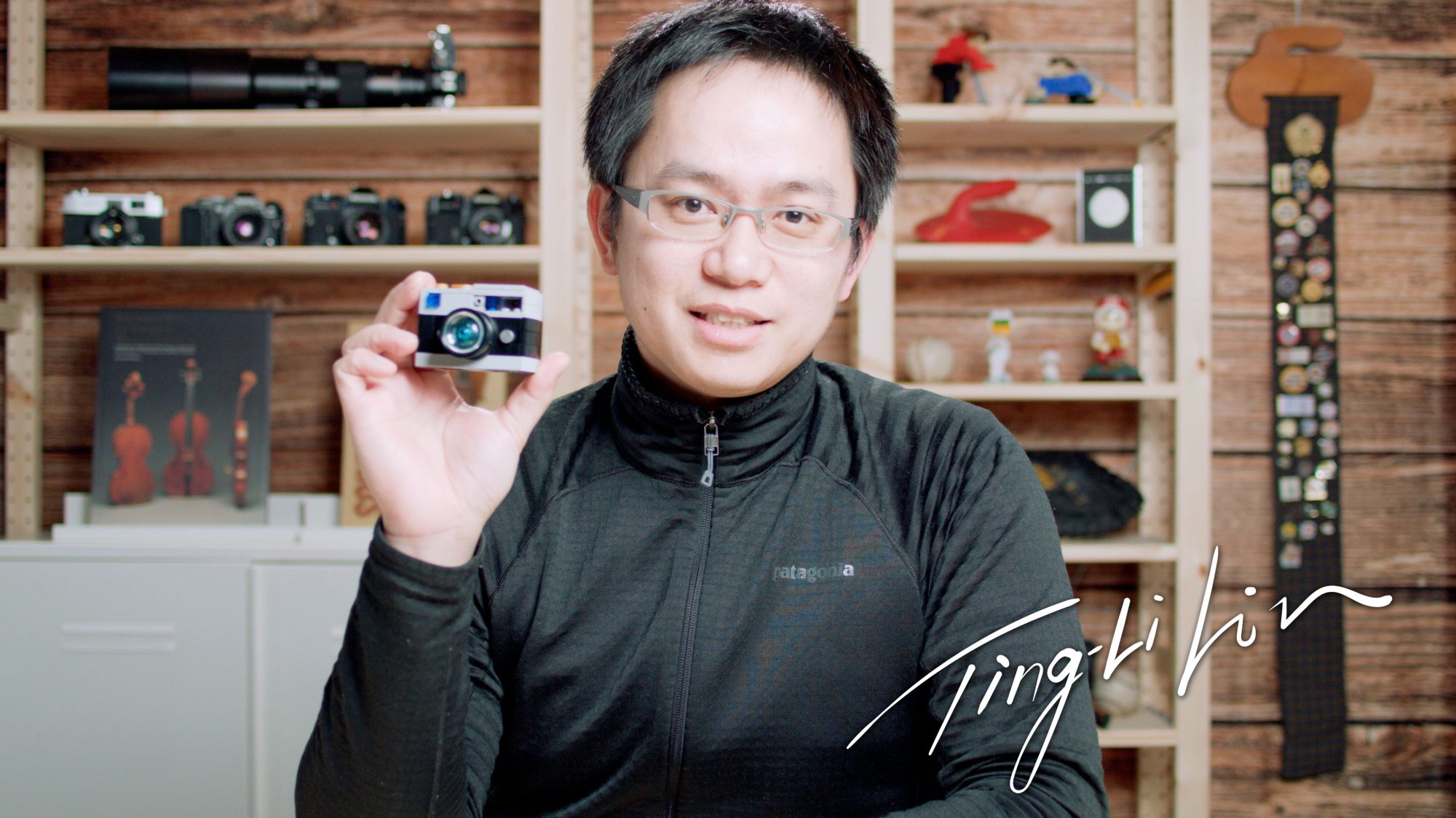 Leica M camera with LEGO bricks by Ting-Li Lin